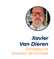 Xavier Van Dieren - Fondateur Directeur NOW;be